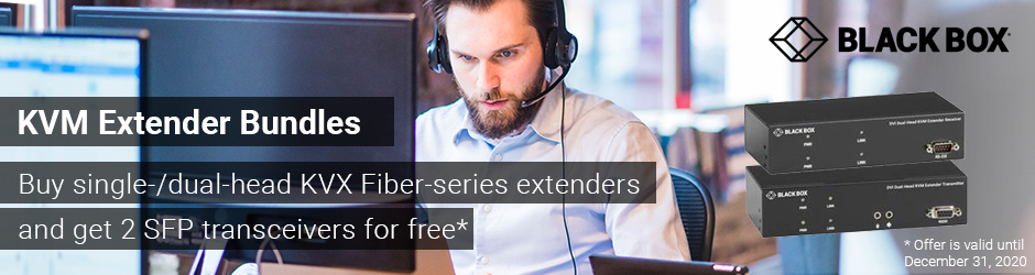 BlackBox KVM Extender Fiber series BlackBox KVM Extender Fiber series